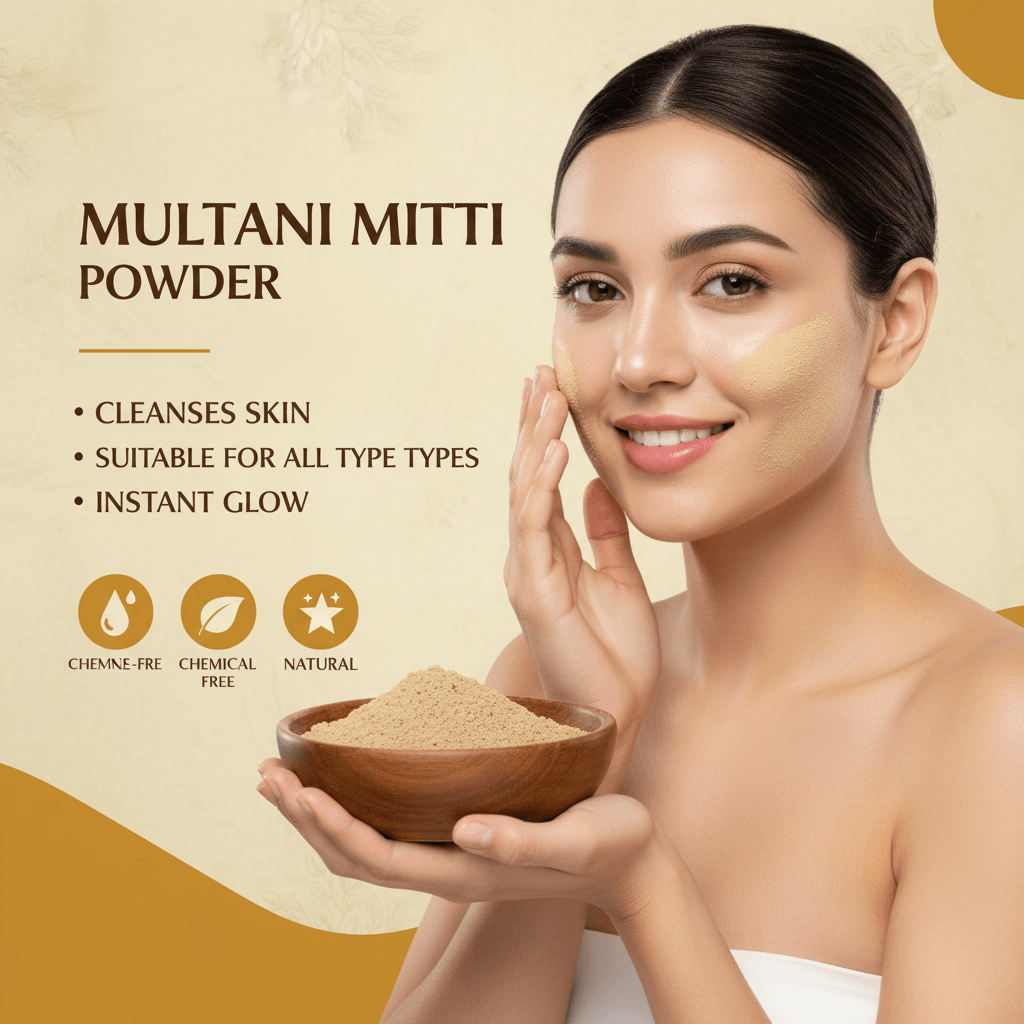 Multani Mitti Powder (Fuller’s Earth)
