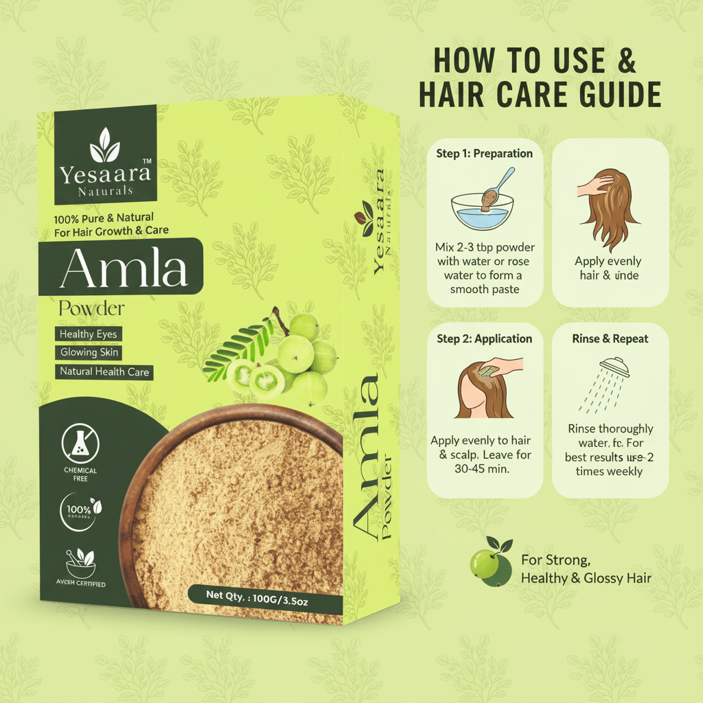 amla powder for hair