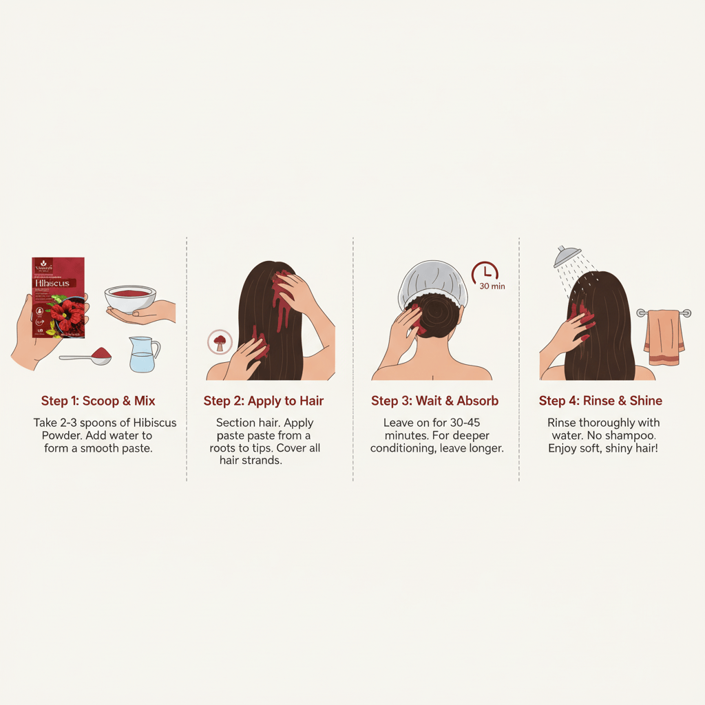 Hibiscus Powder 100g – Pure Natural Hair & Skin Care