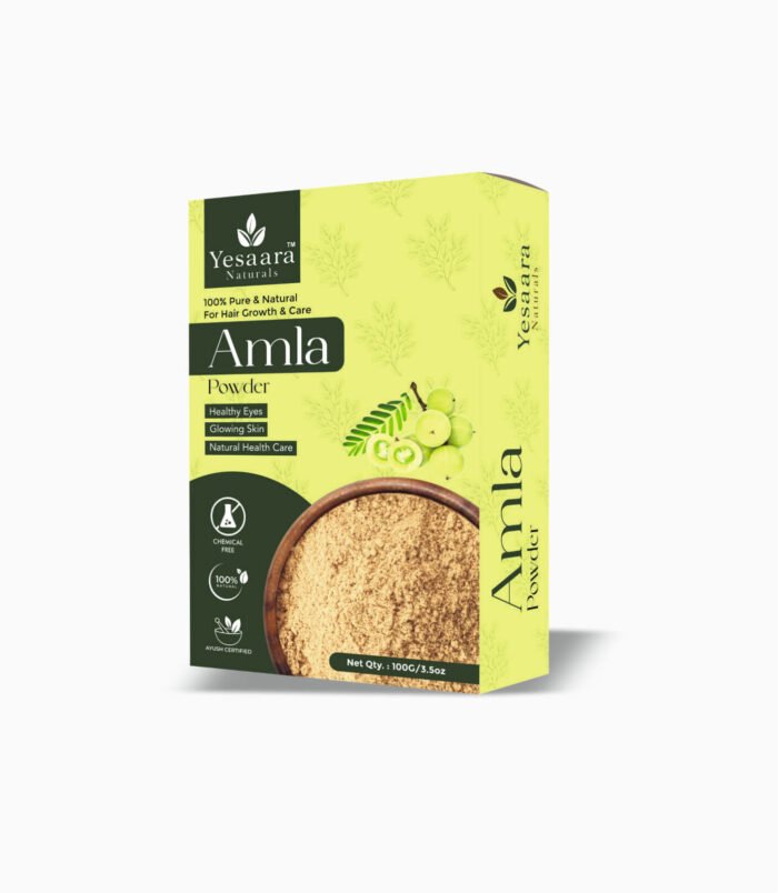 amla powder front image box amla powder front image box