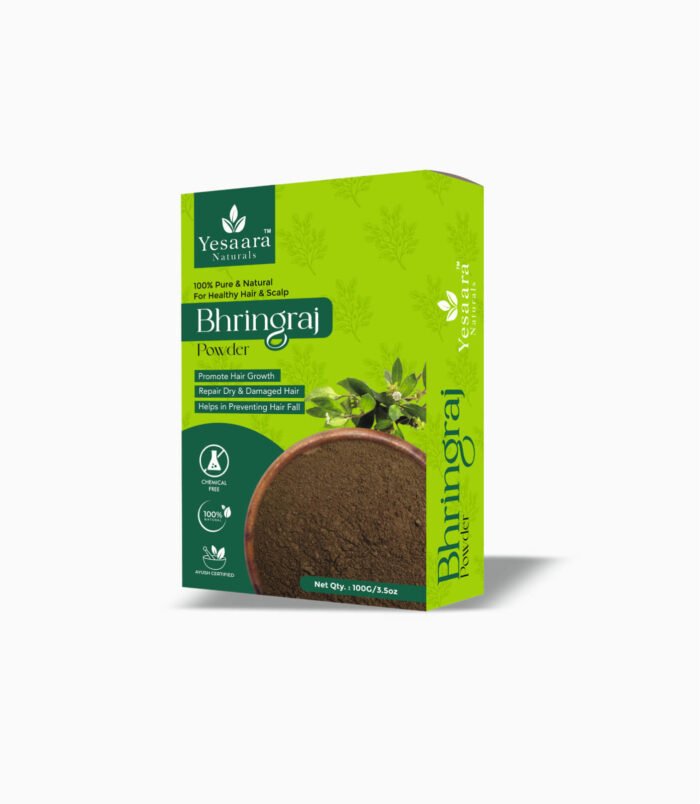 BHringraj powder box front image