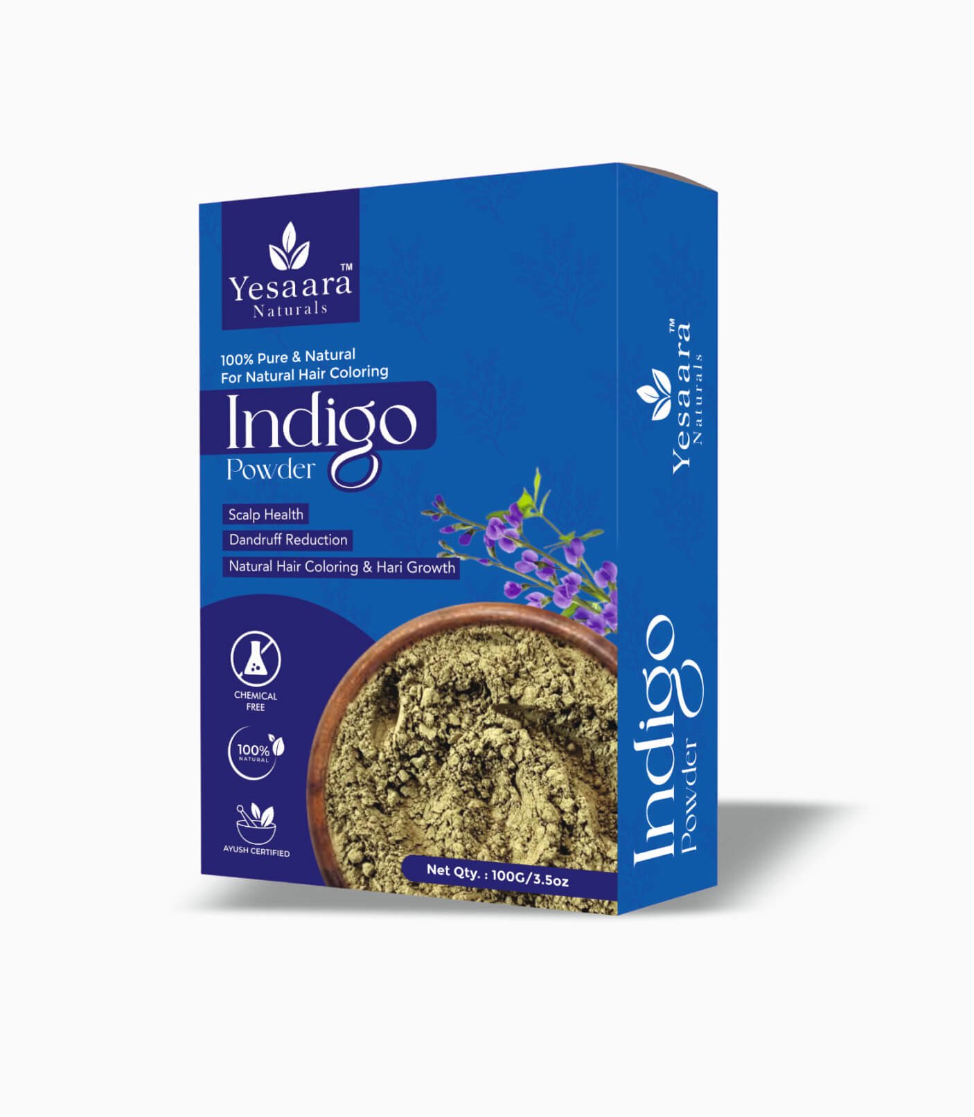 indigo powder front image