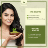 Henna Powder 100g – Triple Filtered for Hair & Body Art