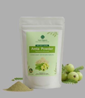 Saja Organic 100% Pure  Amla Powder100gm for Hair Growth & SKIN CARE
