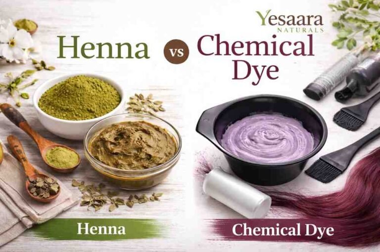 Henna vs Chemical Dye