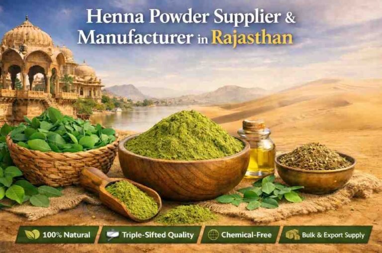 Henna Powder Supplier & Manufacturer in Rajasthan