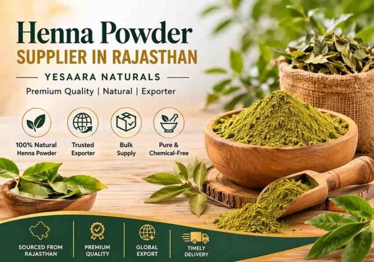 Henna Powder Supplier & Exporter in Rajasthan