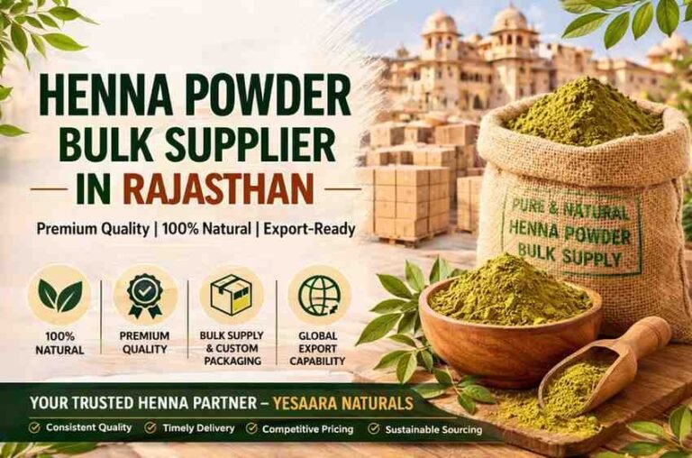 Henna Powder Bulk Supplier in Rajasthan