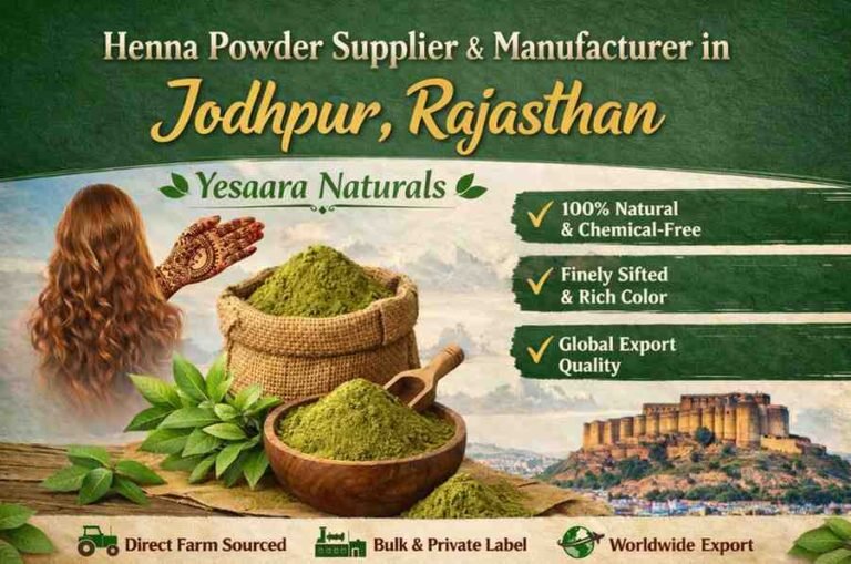 Henna Powder Supplier & Manufacturer in Jodhpur