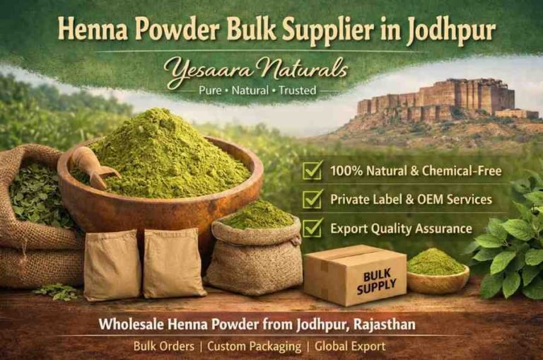 Henna Powder Bulk Supplier in Jodhpur