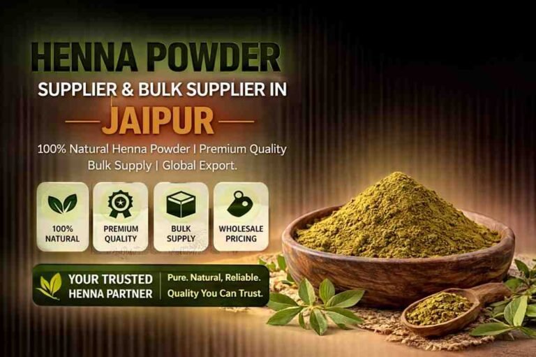Henna Powder Supplier & Bulk Supplier in Jaipur