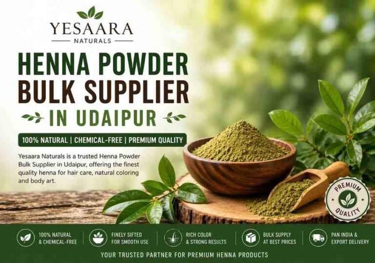 Premium Henna Powder Bulk Supplier in Udaipur