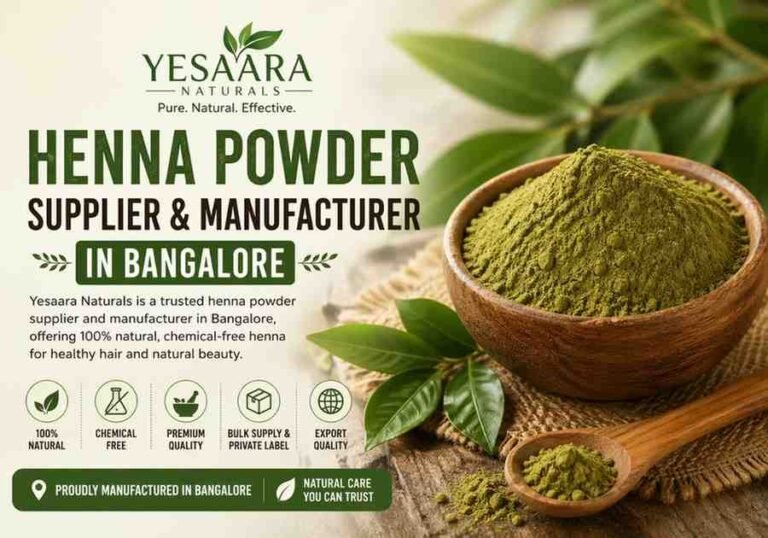 Henna Powder Supplier & Manufacturer in Bangalore
