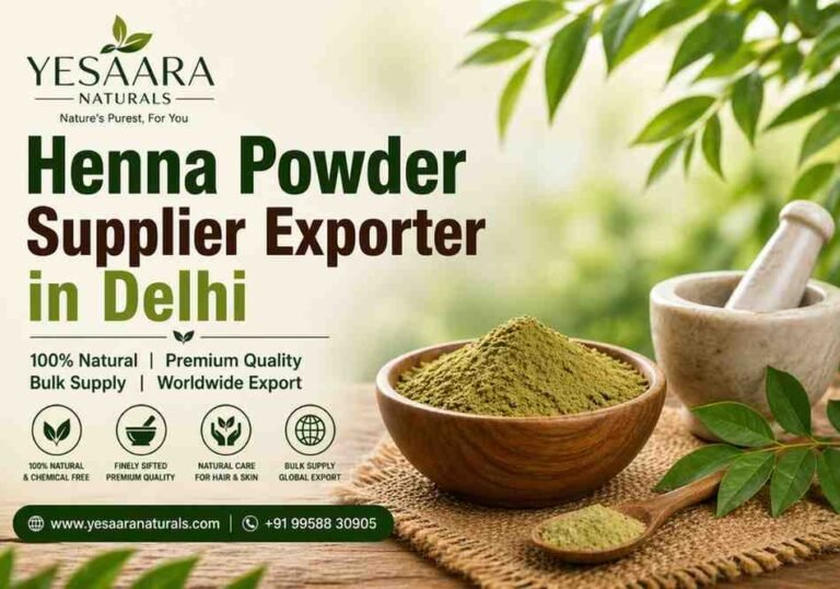 Henna Powder Supplier & Exporter in Delhi