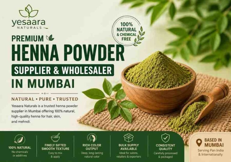 Premium Henna Powder Supplier & Wholesaler in Mumbai