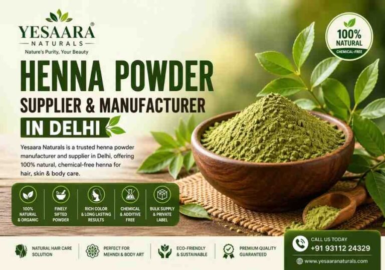Premium Henna Powder Supplier & Manufacturer in Delhi