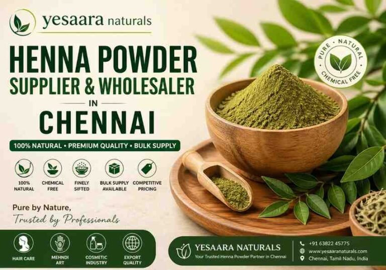 Henna Powder Supplier & Wholesaler in Chennai
