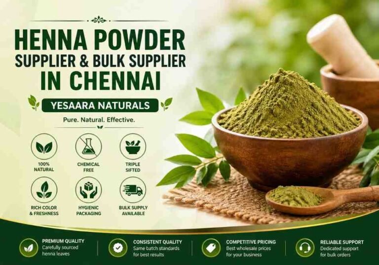 Henna Powder Supplier & Bulk Supplier in Chennai