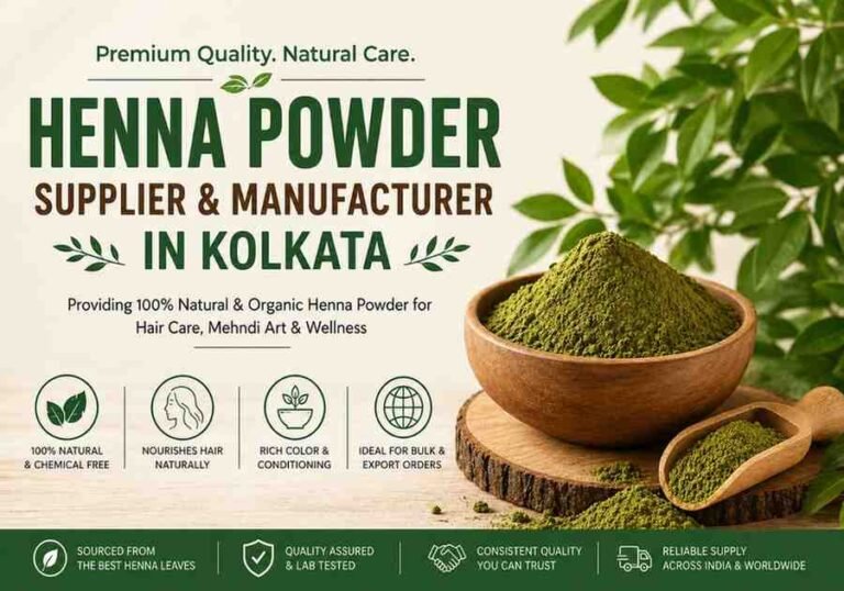 Henna Powder Supplier & Manufacturer in Kolkata