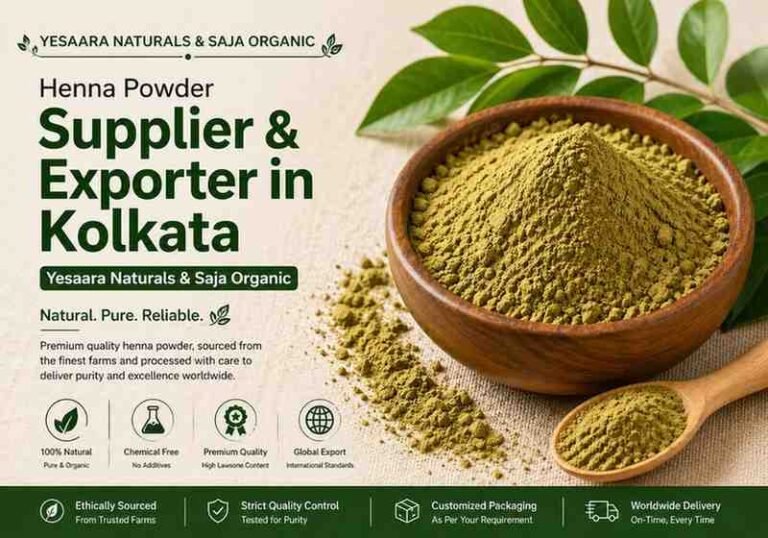 Henna Powder Supplier & Exporter in Kolkata