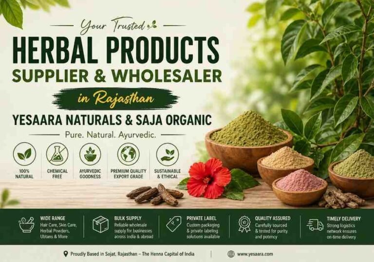 Herbal Products Supplier & Wholesaler in Rajasthan