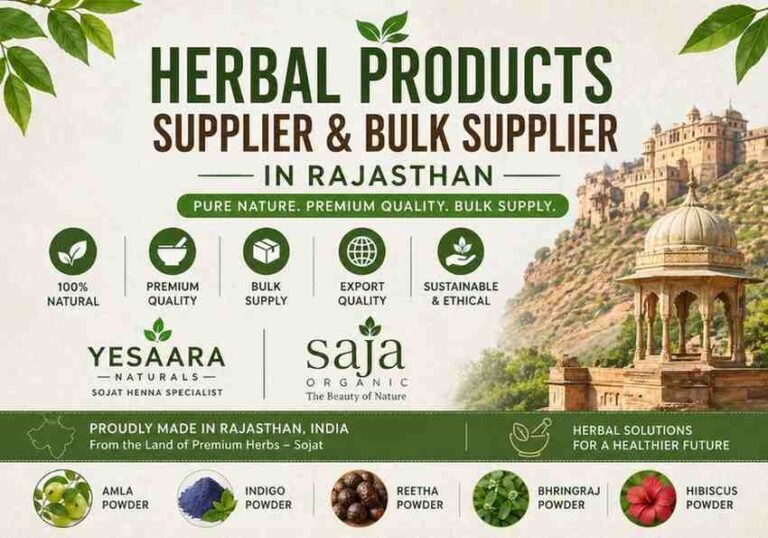 “Herbal Products Supplier Bulk Supplier in Rajasthan
