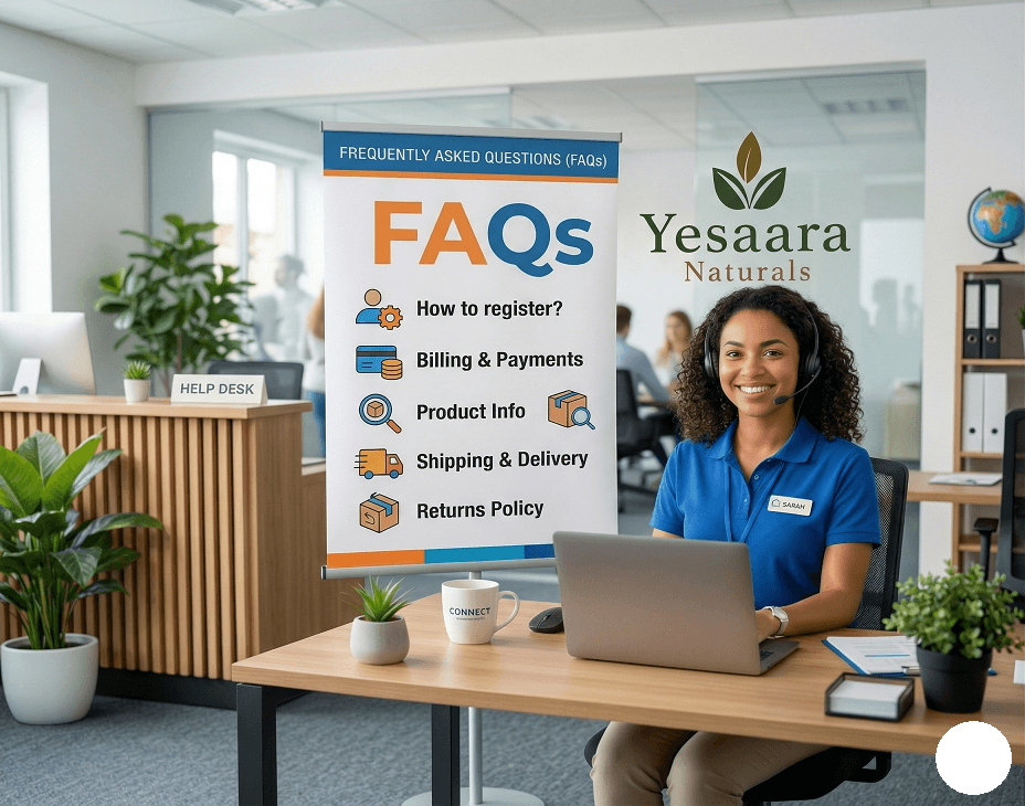 Yesaara naturals faqs