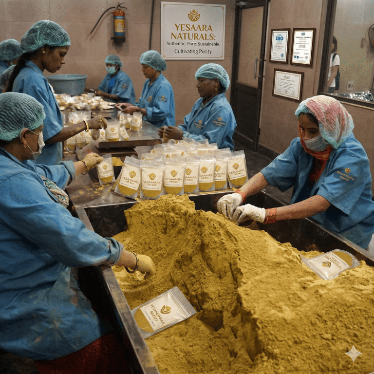 Yesaara Naturals Henna Factory Manufacturing Unit Production Facility (1)