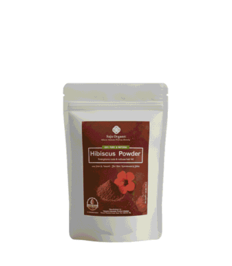 Saja Organic Pure Hibiscus Powder for Hair & Skin 100gm